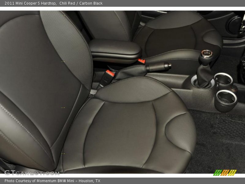 Chili Red / Carbon Black 2011 Mini Cooper S Hardtop