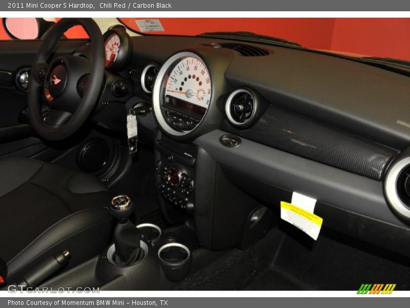 Chili Red / Carbon Black 2011 Mini Cooper S Hardtop