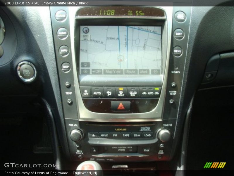 Smoky Granite Mica / Black 2008 Lexus GS 460