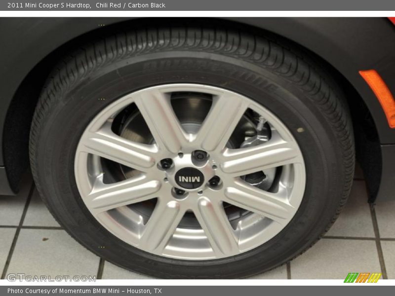 Chili Red / Carbon Black 2011 Mini Cooper S Hardtop