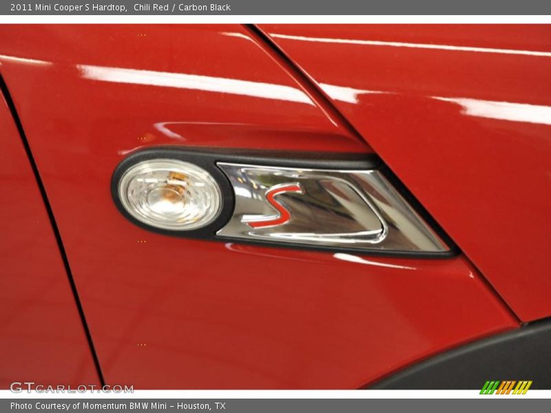 Chili Red / Carbon Black 2011 Mini Cooper S Hardtop