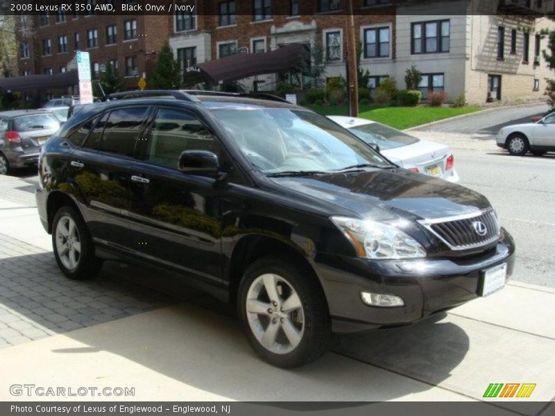 Black Onyx / Ivory 2008 Lexus RX 350 AWD