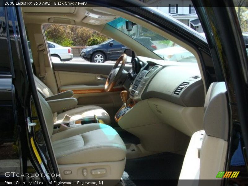Black Onyx / Ivory 2008 Lexus RX 350 AWD