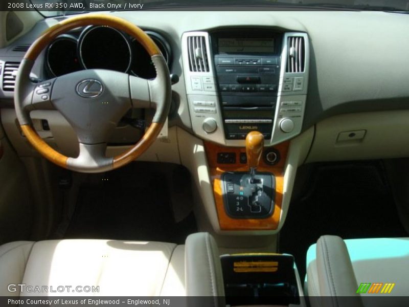 Black Onyx / Ivory 2008 Lexus RX 350 AWD
