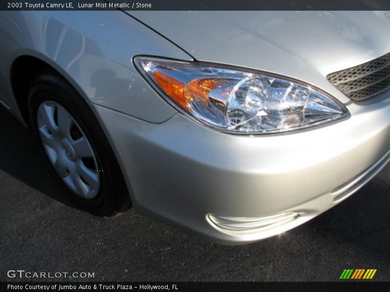 Lunar Mist Metallic / Stone 2003 Toyota Camry LE