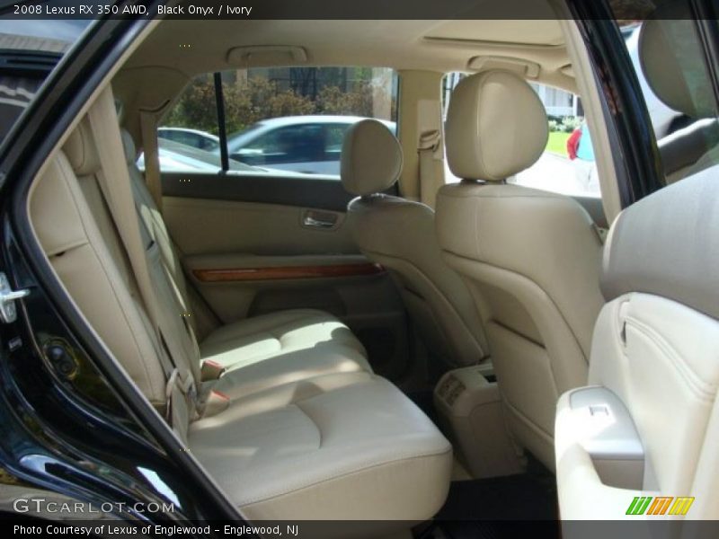 Black Onyx / Ivory 2008 Lexus RX 350 AWD