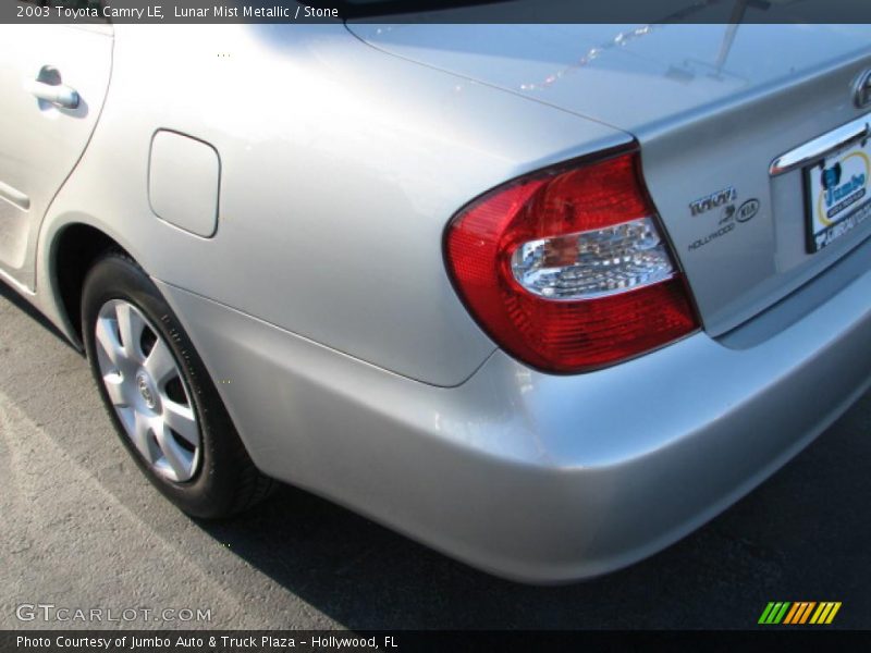 Lunar Mist Metallic / Stone 2003 Toyota Camry LE