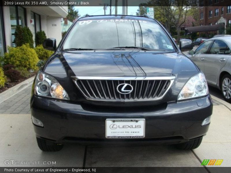 Smokey Granite / Black 2009 Lexus RX 350 AWD