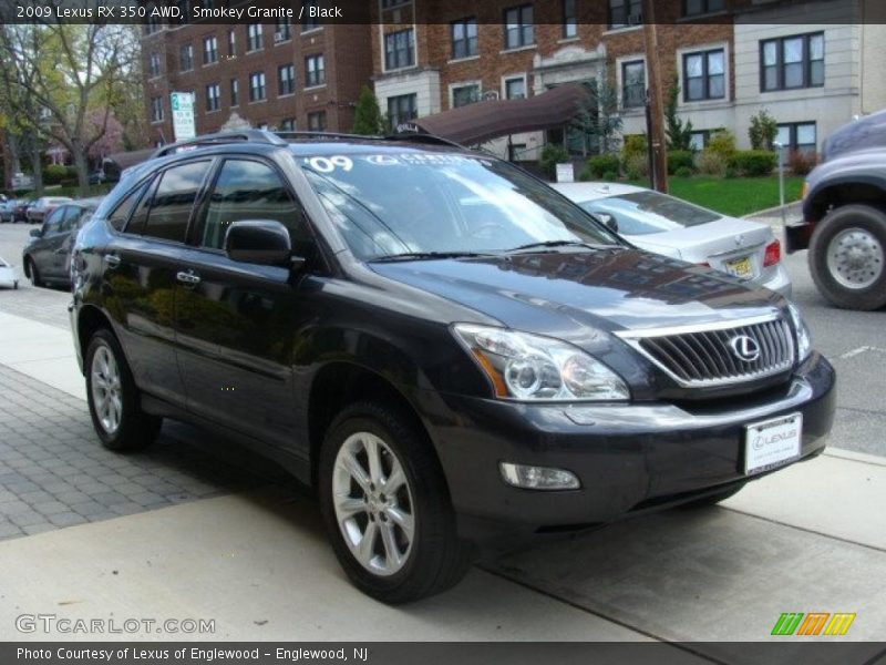 Smokey Granite / Black 2009 Lexus RX 350 AWD