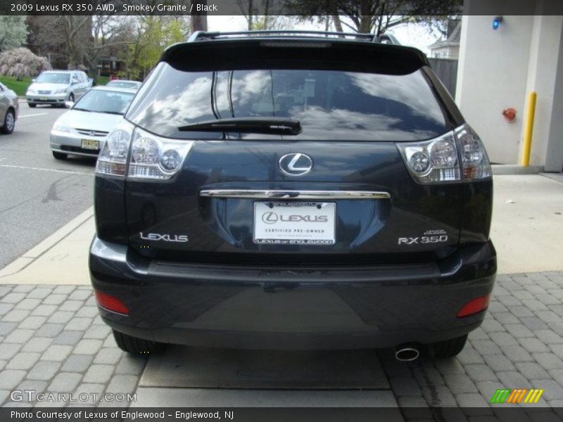Smokey Granite / Black 2009 Lexus RX 350 AWD