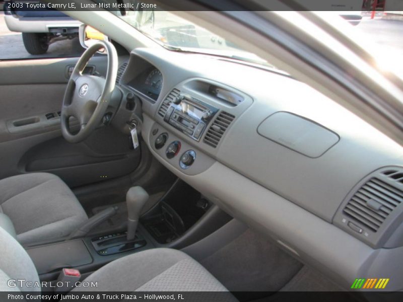 Lunar Mist Metallic / Stone 2003 Toyota Camry LE