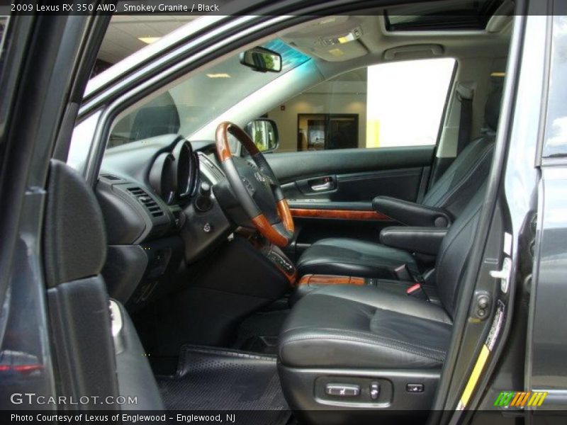 Smokey Granite / Black 2009 Lexus RX 350 AWD