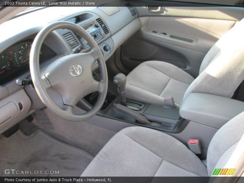 Lunar Mist Metallic / Stone 2003 Toyota Camry LE