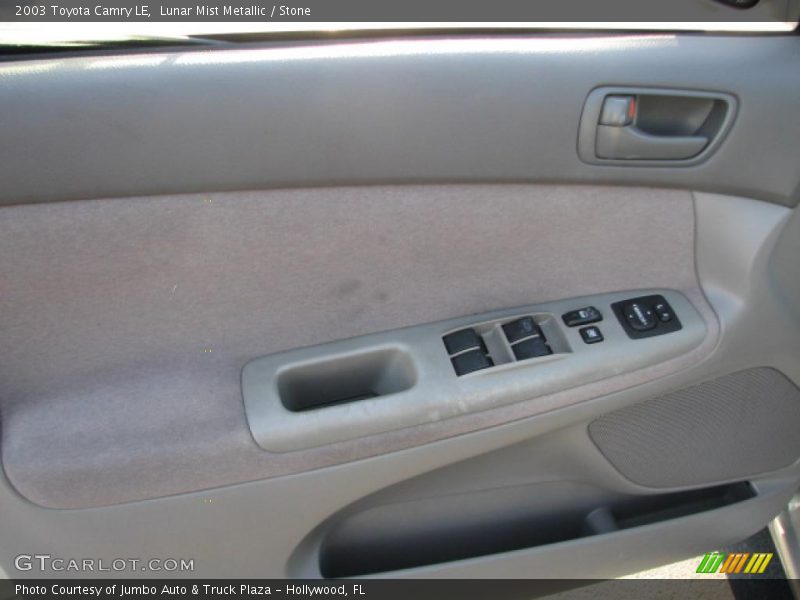Lunar Mist Metallic / Stone 2003 Toyota Camry LE