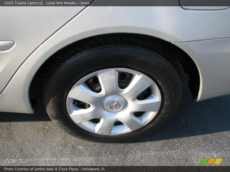 Lunar Mist Metallic / Stone 2003 Toyota Camry LE