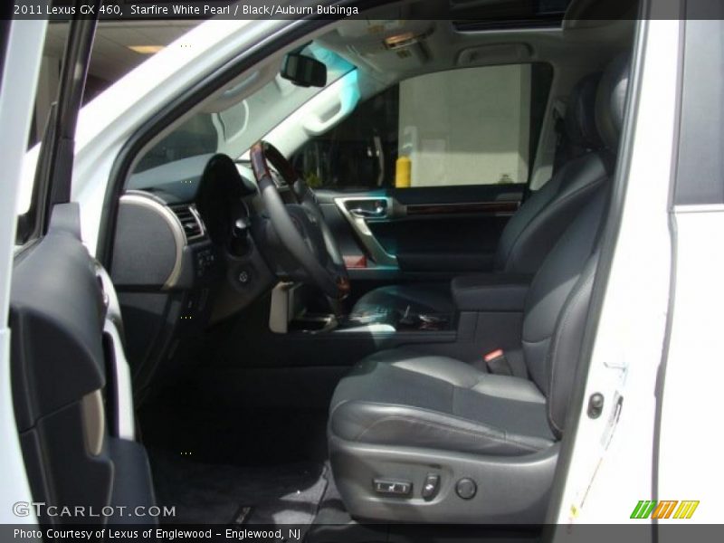 Starfire White Pearl / Black/Auburn Bubinga 2011 Lexus GX 460