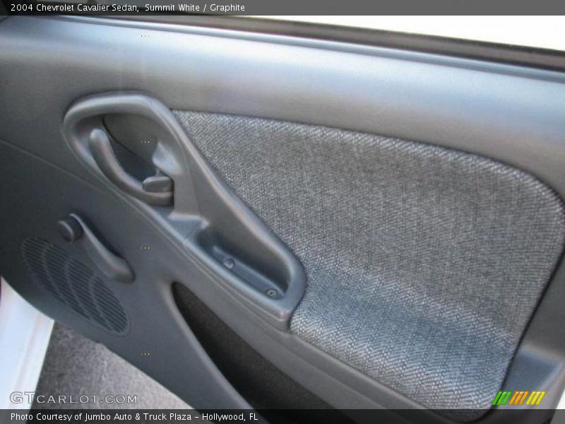 Summit White / Graphite 2004 Chevrolet Cavalier Sedan