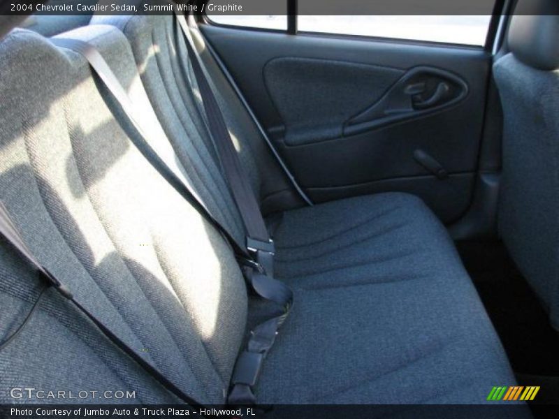 Summit White / Graphite 2004 Chevrolet Cavalier Sedan