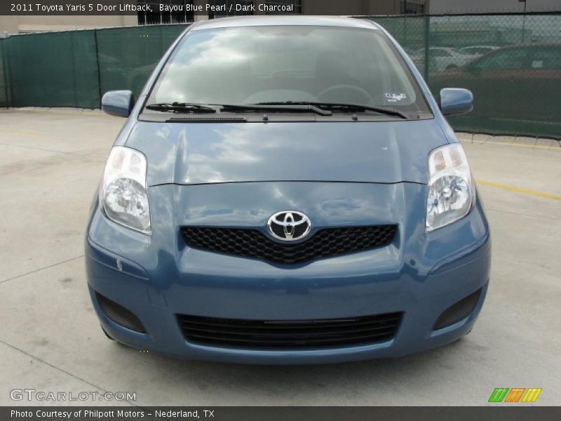  2011 Yaris 5 Door Liftback Bayou Blue Pearl