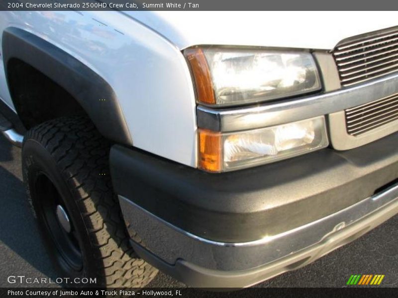 Summit White / Tan 2004 Chevrolet Silverado 2500HD Crew Cab