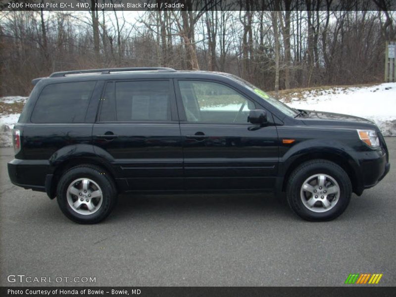 Nighthawk Black Pearl / Saddle 2006 Honda Pilot EX-L 4WD