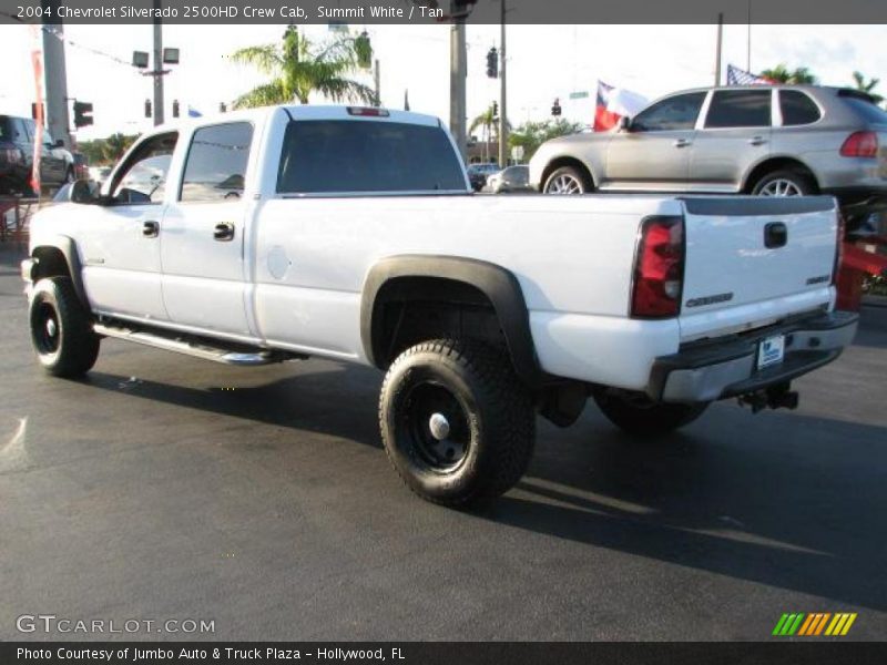 Summit White / Tan 2004 Chevrolet Silverado 2500HD Crew Cab