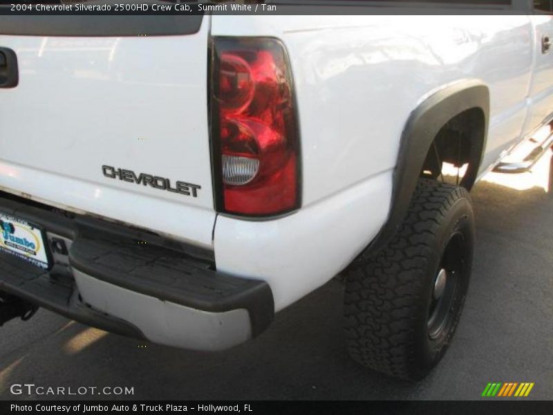 Summit White / Tan 2004 Chevrolet Silverado 2500HD Crew Cab