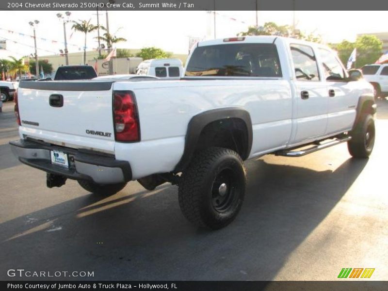 Summit White / Tan 2004 Chevrolet Silverado 2500HD Crew Cab