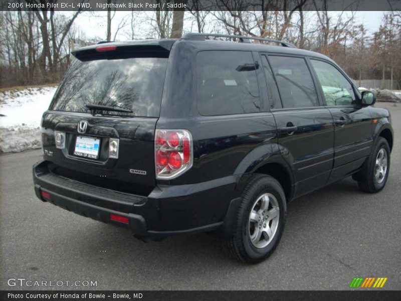 Nighthawk Black Pearl / Saddle 2006 Honda Pilot EX-L 4WD