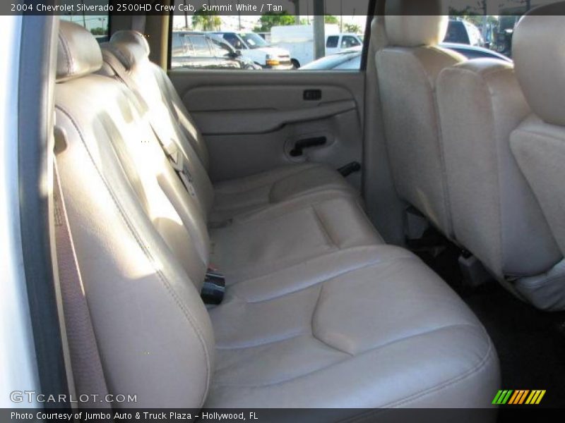 Summit White / Tan 2004 Chevrolet Silverado 2500HD Crew Cab