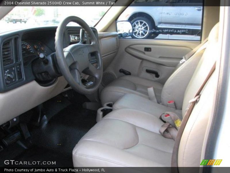  2004 Silverado 2500HD Crew Cab Tan Interior