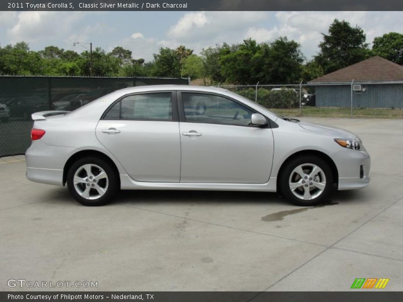  2011 Corolla S Classic Silver Metallic