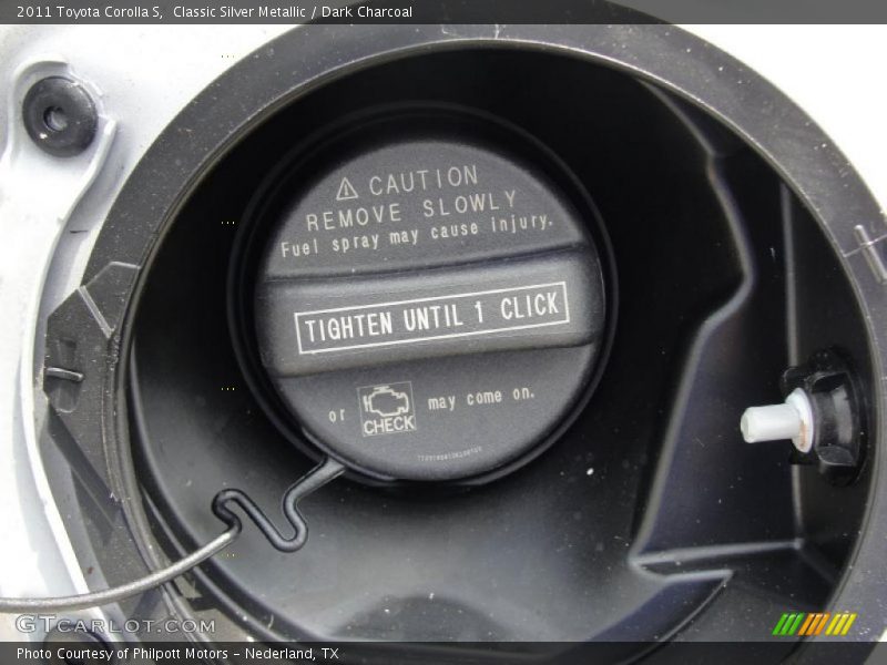 Classic Silver Metallic / Dark Charcoal 2011 Toyota Corolla S