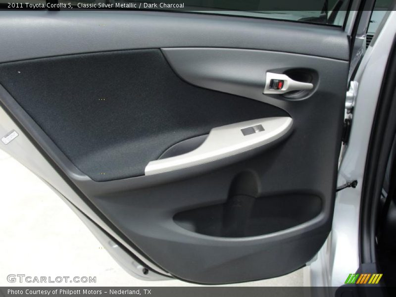 Classic Silver Metallic / Dark Charcoal 2011 Toyota Corolla S