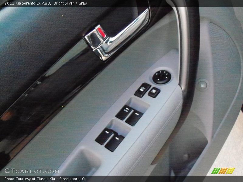 Bright Silver / Gray 2011 Kia Sorento LX AWD