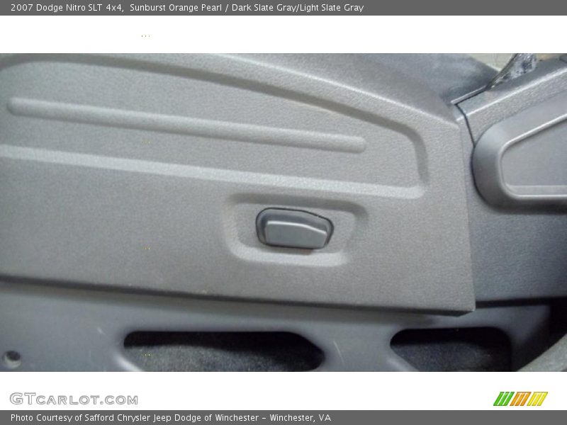 Sunburst Orange Pearl / Dark Slate Gray/Light Slate Gray 2007 Dodge Nitro SLT 4x4