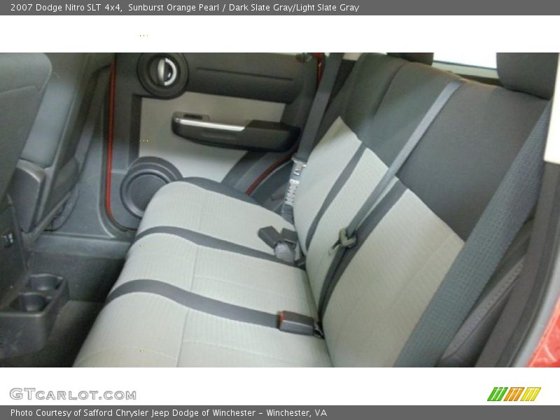 Sunburst Orange Pearl / Dark Slate Gray/Light Slate Gray 2007 Dodge Nitro SLT 4x4