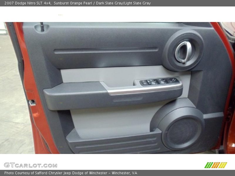 Sunburst Orange Pearl / Dark Slate Gray/Light Slate Gray 2007 Dodge Nitro SLT 4x4