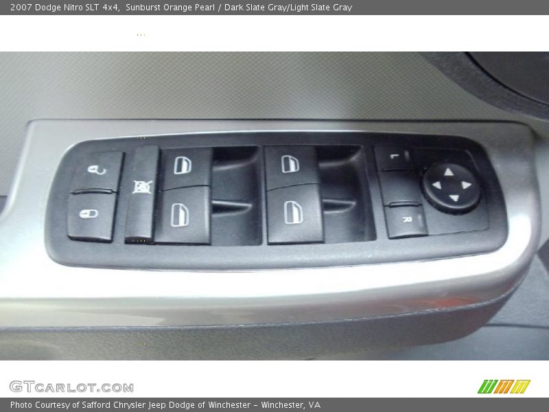 Sunburst Orange Pearl / Dark Slate Gray/Light Slate Gray 2007 Dodge Nitro SLT 4x4
