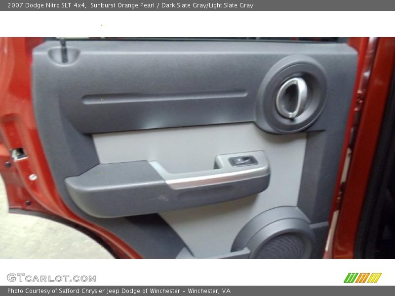 Sunburst Orange Pearl / Dark Slate Gray/Light Slate Gray 2007 Dodge Nitro SLT 4x4