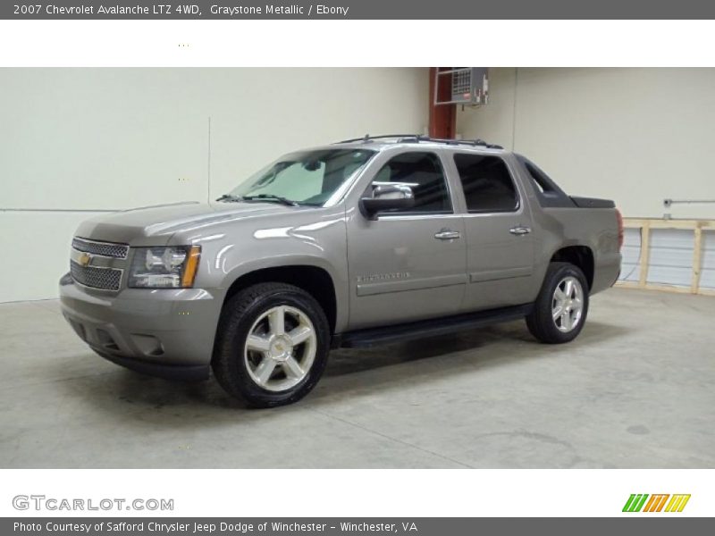 Graystone Metallic / Ebony 2007 Chevrolet Avalanche LTZ 4WD