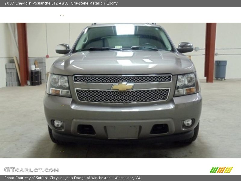 Graystone Metallic / Ebony 2007 Chevrolet Avalanche LTZ 4WD