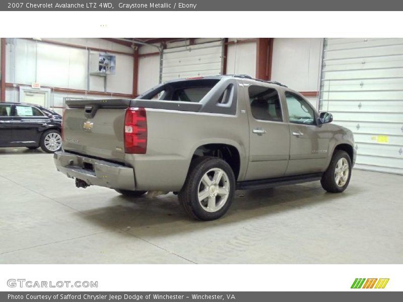 Graystone Metallic / Ebony 2007 Chevrolet Avalanche LTZ 4WD