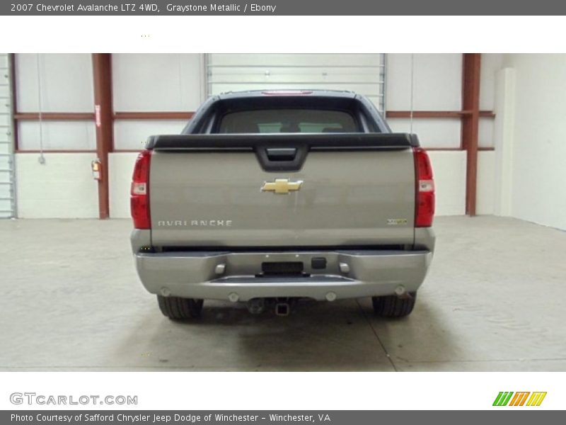 Graystone Metallic / Ebony 2007 Chevrolet Avalanche LTZ 4WD