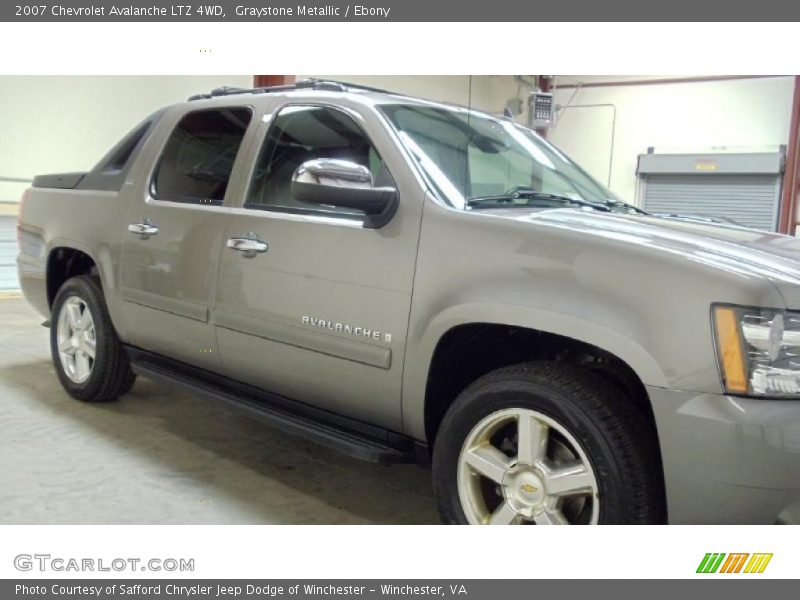 Graystone Metallic / Ebony 2007 Chevrolet Avalanche LTZ 4WD