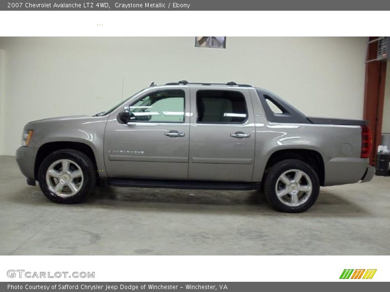 Graystone Metallic / Ebony 2007 Chevrolet Avalanche LTZ 4WD
