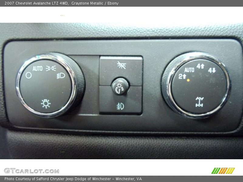 Graystone Metallic / Ebony 2007 Chevrolet Avalanche LTZ 4WD