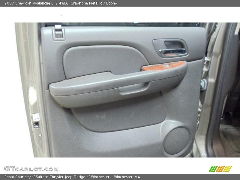 Graystone Metallic / Ebony 2007 Chevrolet Avalanche LTZ 4WD