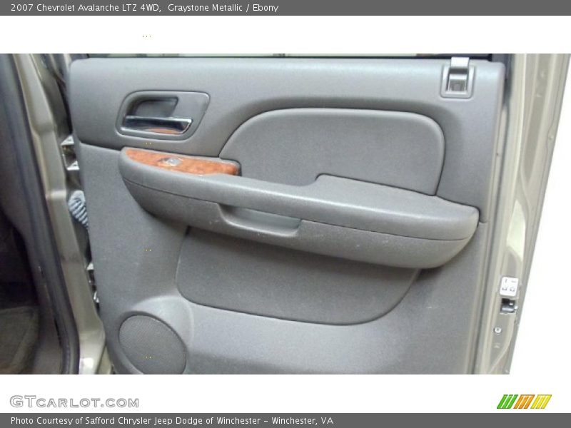 Graystone Metallic / Ebony 2007 Chevrolet Avalanche LTZ 4WD