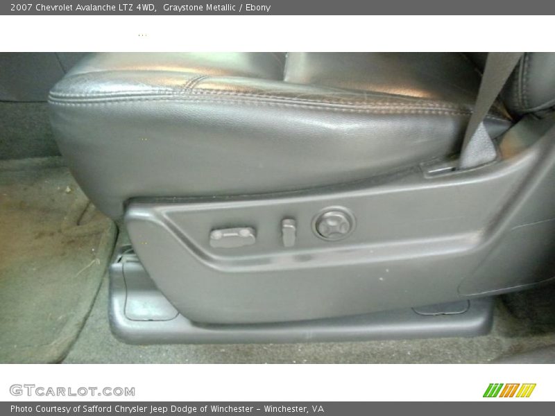 Graystone Metallic / Ebony 2007 Chevrolet Avalanche LTZ 4WD